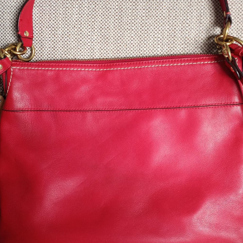 COACH Poppy Leather Shoulder Bag - Picture 2 of 4